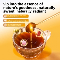 Bevanda Nutriente al Purè di Rosa e Zenzero, Etichetta Privata Personalizzata, Bevande al Purè per Marchi Wellness, Cura del Ciclo Femminile OEM/ODM
