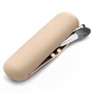 Nouvelle conception de sac à pinceaux de maquillage en silicone, mini sac de voyage imperméable portable - Product Image 1