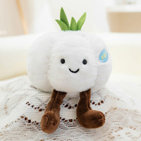 10cm-17cm Simulation Légumes Figurine En Peluche Jouet Griffe Machine Poupée Cadeau D'anniversaire Ornement