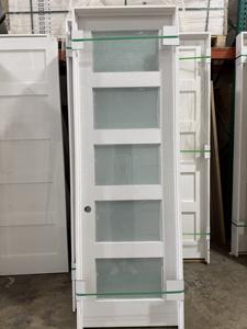 Portes intérieures personnalisées d'Amérique du Nord, 5 panneaux, finition solide, porte intérieure à âme pleine pour chambre à coucher - Product Image 4