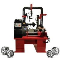 Machine à réparer les jantes HongXi M-60, machine à réparer les jantes en alliage de 26 pouces, diamètre maximal de la jante 650 mm
