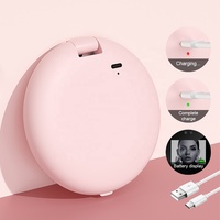 Nouvelle Arrivée Miroir Intelligent à Caméra UV Rechargeable pour Maquillage de Voyage avec Lumière, Test de Crème Solaire et Protection de la Peau
