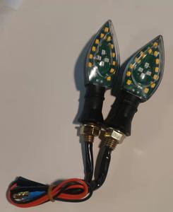 ไฟเลี้ยว LED สีเหลืองอำพัน 12V คุณภาพสูง สำหรับตกแต่งรถมอเตอร์ไซค์ ระบบไฟส่องสว่างระดับพรีเมียม - Product Image 5