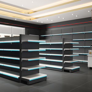 JIACHUANG - Estanterías Metálicas Resistentes Personalizables para Supermercados, Estanterías <span class=keywords><strong>de</strong></span> Doble Cara Duraderas para Exhibición en Tiendas Minoristas - Product Image 2