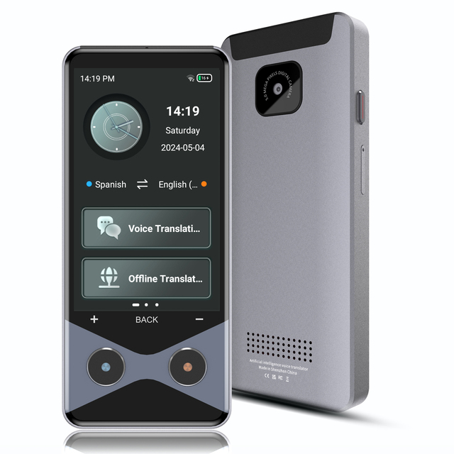 GlobalCrown V9000 Online Offline Voice Photo AI Translation 150 Languages Supported RAM 1GB ROM 16GB 4G WIFI Translator Device