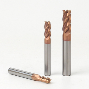 Fresa de Acero Recubierta para Mecanizado HRC55, Fresa de Topo de 2 y 4 Filos para Máquina Fresadora - Product Image 3
