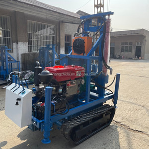 Impianto di Perforazione Idraulica Cingolato Compatto 2025 Più Venduto per Pozzi d'Acqua 150m 200m, 30hp con Componenti Principali del Motore - Product Image 5