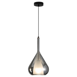 Modern Minimalist Nordic Style Three-Head Pendant <b>Light</b> High-End Creative Glass Chandelier for <b>Dining</b> Room Bedroom for Home - Product Image 2
