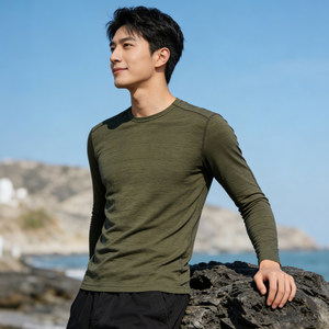 Camisetas Oversize de <span class=keywords><strong>Lana</strong></span> <span class=keywords><strong>Merino</strong></span> para Hombre, de Lujo, con Diseño de Dibujos Animados, de Alta Calidad, de Proveedores de Fábrica (Presse Overrun <span class=keywords><strong>250</strong></span>) - Product Image 3