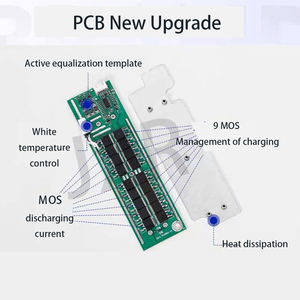 แบตเตอรี่ลิเธียมโพลิเมอร์แบบชาร์จไฟได้นาฬิกาอัจฉริยะ3.7V 301020 45mAh สำหรับหูฟัง - Product Image 5