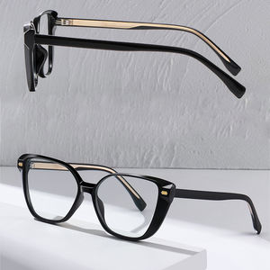 מרשם Ce מוסמך חדש מעצב מפרט רטרו אופטי משקפיים נשים גברים Spects גבירותיי משקפיים מסגרות משקפיים אצטט - Product Image 1