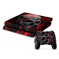 Autocollant complet en vinyle pour Console Sony Playstation 4 PS4 et 2 manettes