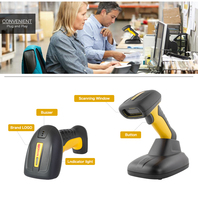 Escáner de código de barras para pasaporte SE5500 DPM, lector de código de barras inalámbrico de larga distancia, resistente, portátil, 2D, QR, con cable USB