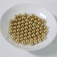 Billes sphériques en laiton poli pur à 65 %/99,99 %, qualité G10-G1000, résistantes à la corrosion, 3 mm, 4 mm, 5 mm, 5,95 mm, 6 mm, 8 mm, 10 mm, 12 mm