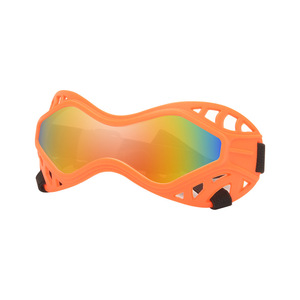 Gafas de Sol Deportivas para Perros con Protección UV, Marco Naranja, para Uso en Exteriores, Todas las Estaciones, Material Plástico de Color Sólido - Product Image 3