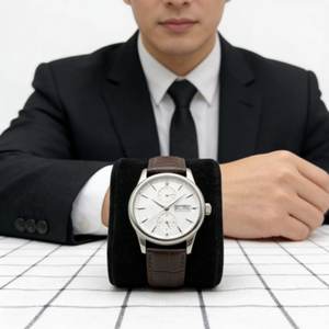 Reloj de Cuarzo Deportivo de Lujo para Mujer con Pantalla Analógica, Cronógrafo, Correa de Malla Dorada Rosa y Caja de Aleación - Product Image 4