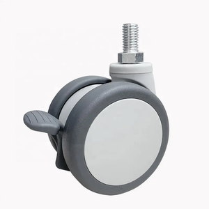 Lieferant Herstellung von medizinischen Geräten Krankenhaus bett Anti-Rost Dual Bearing <span class=keywords><strong>Twin</strong></span> <span class=keywords><strong>Wheel</strong></span> <span class=keywords><strong>Caster</strong></span> - Product Image 3