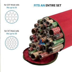 Xmas <strong>Storage</strong> Bag Christmas <strong>Storage</strong> Collection Foldable <strong>Gift</strong> <strong>Wrap</strong> Christmas Wreath Bag <strong>Storage</strong> - Product Image 3