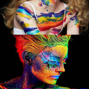 Marca Mcess <span class=keywords><strong>FFEE</strong></span> MUESTRAS grado cosmético fluorescente personalizar color alto pigmento polvo de neón a granel nail art Neon powder pigmen - Product Image 3