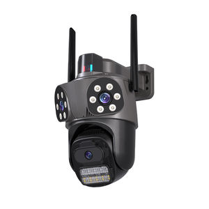 3 lentes กล้องรักษาความปลอดภัยกลางแจ้ง WIFI เลนส์คู่สามหน้าจอเตือน IP66เซ็นเซอร์ CMOS กันน้ำรองรับ icsee - Product Image 1