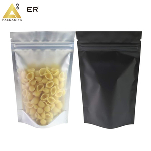 Custom Print Snack Stand Up Plastic Zipper Pouches For Food Packings Zipper Bags