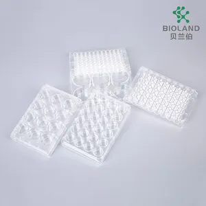 Bioland <span class=keywords><strong>6</strong></span> sumur dengan tutup paket individu permukaan Tc suguhan DNAse RNase Pyrogen bebas pelat budaya sel - Product Image 3