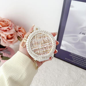 Étui de protection pour <span class=keywords><strong>AirPods</strong></span> Pro de style classique de <span class=keywords><strong>marque</strong></span> de mode, rond, en peluche, pour écouteurs sans fil Bluetooth <span class=keywords><strong>2</strong></span> - Product Image 5