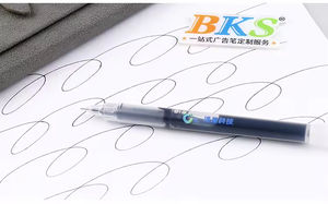 Bolígrafo de Gel de Plástico Transparente, Tinta Brillante, Tinta Negra, Líquido Directo, Gran Capacidad, Logotipo Personalizable, Ancho de Escritura de 0.5 mm - Product Image 6