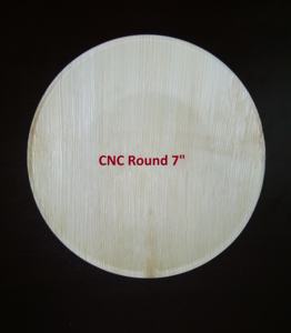 เครื่องใช้บนโต๊ะอาหารใบปาล์ม Areca ออร์แกนิกธรรมชาติ100% แผ่นและชามที่ย่อยสลายได้ตามธรรมชาติที่มีลวดลายของพืช - Product Image 2