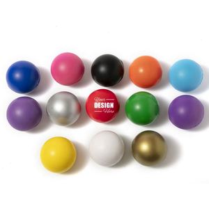 6.3cm PU Foam Stress Relief Ball - Custom Logo Printed Promotional Gift Toy for Office & Events - Product Image 1