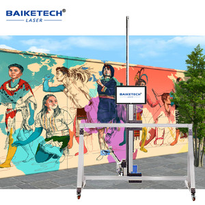 Imprimante à jet d'encre UV 2 <span class=keywords><strong>en</strong></span> 1 pour mur et sol Imprimante murale 3D CMJN + W 5 couleurs à <span class=keywords><strong>effet</strong></span> 3D, état neuf - Product Image 1