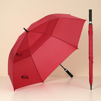 Parapluie de golf automatique extra large 47/62/68 pouces avec manche imperméable et résistant au vent en EVA, auvent surdimensionné