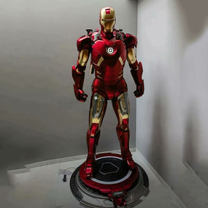 Estatua de Iron Man de Tamaño Real Personalizada de Fábrica, Escultura de Iron Man MK7 de Resina de Fibra de Vidrio para Decoración de Interiores - Product Image 6