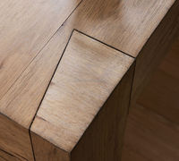 Nouveau meuble de salon européen et américain moderne, meuble de luxe, Table de Console à cadre en bois massif