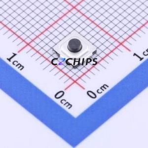 TP10332620 Tactile Switch SMD,5.2x5.2mm Switch Rectangle Button 2.6N Vertical Mount 5.2mm - Product Image 1