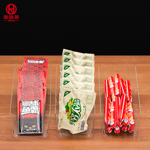 Caja de Plástico Transparente para Exhibición de Productos en <span class=keywords><strong>Supermercados</strong></span>, Caja con Compartimentos de Plástico para Artículos Pequeños, para Mostradores de Tiendas de Conveniencia - Product Image 3
