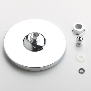 Cabezal de Ducha LED Iluminado a Color de 8 Pulgadas con Rociador Superior de Plástico y Control de Temperatura para Desagües - Product Image 1