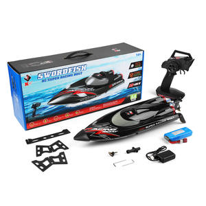 WLtoys <span class=keywords><strong>WL916</strong></span> 55 KM/H sin escobillas impermeable de alta velocidad Rc Racing Boat 2,4 GHz 4CH sistema de refrigeración por agua barco con luces - Product Image 6