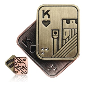 Đồ Chơi Giảm Căng Thẳng Tùy Chỉnh Cho Người Lớn EDC Đồ Chơi Giảm Căng Thẳng Bằng Kim Loại Nam Châm Con Trượt Giảm Căng Thẳng Chơi Poker Bằng Kim Loại - Product Image 3