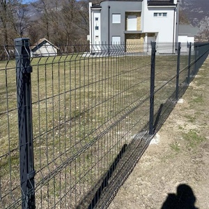 Recinzione in Rete Metallica Saldata Verniciata a Polvere Verde Non Zincata, Altezza 2m, Spessore 3mm, per <span class=keywords><strong>Giardini</strong></span> <span class=keywords><strong>e</strong></span> Allevamenti di Pollame - Product Image 2
