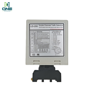 Detektor <span class=keywords><strong>Loop</strong></span> Saluran ganda LD-200 plastik sensor arah YIYI untuk pintu industri keselamatan kendaraan sistem penahan gerbang parkir - Product Image 1