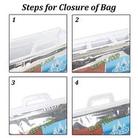 Sac isotherme en aluminium avec poignée pour glace, chaud ou froid