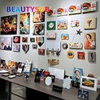 Étiquettes de bagage personnalisées en MDF brillant pour sublimation BEAUTYSUB, imprimables, en bois, pour impression par transfert thermique