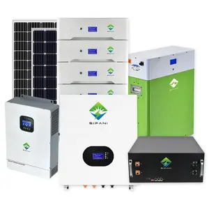 10kW 15kW 25kW 30kW 50kW Haushalts-Solarenergie system Komplettes Solarstrom-Energie speichers ystem für den Heimgebrauch mit Lithium batterie