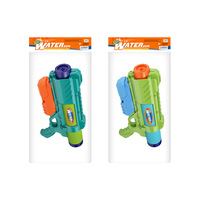 Pistolet à eau ultra longue distance à 4 modes de pulvérisation pour enfants et adultes pour la piscine, la plage et les fêtes