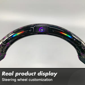 <span class=keywords><strong>Intérieur</strong></span> de voiture personnalisé Smart LED et cuir violet Volant en fibre de carbone pour <span class=keywords><strong>jeep</strong></span> Grand Cherokee <span class=keywords><strong>wrangler</strong></span> <span class=keywords><strong>JK</strong></span> Compass - Product Image 4