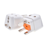 Adaptateur de voyage UK BS, prise 3 broches, convertisseur de courant universel pour appareil photo, ordinateur portable, téléphone portable, prise EU US