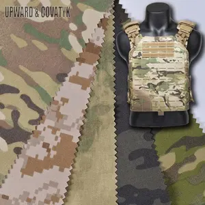 Tissu en nylon 500D Camouflage imprimé uniforme extérieur tactique gilet tactique tissu uniforme