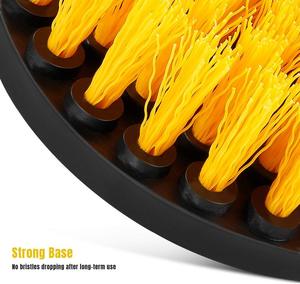 5 Inch Đường Kính vàng màu Khoan Powered Chà Bàn Chải/khoan đính kèm bàn chải - Product Image 6