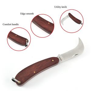 Cuchillo de Jardinería para Injertos, Cuchillo Multiusos de Bolsillo para Podar Plantas, Árboles Frutales y Florales - Product Image 4